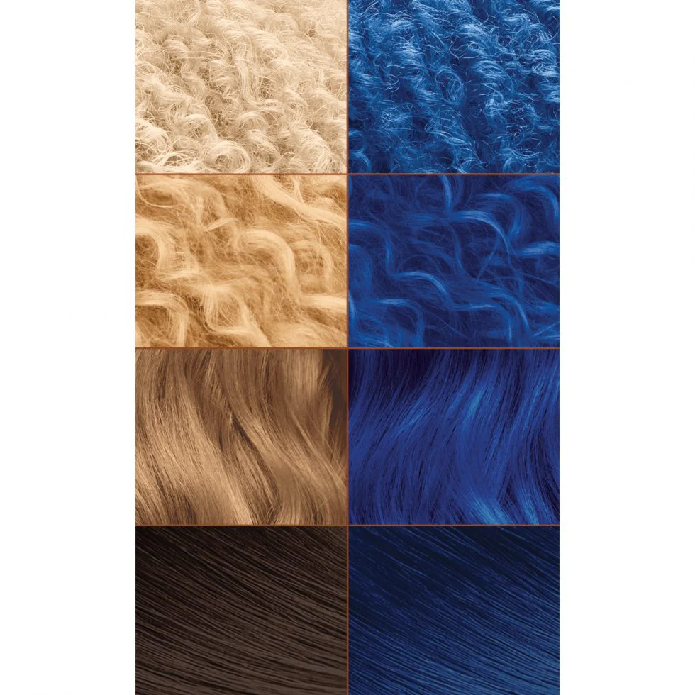 Hydrating Color Boost Semi-Permanent Indigo Blue Hair Dye - Image 7